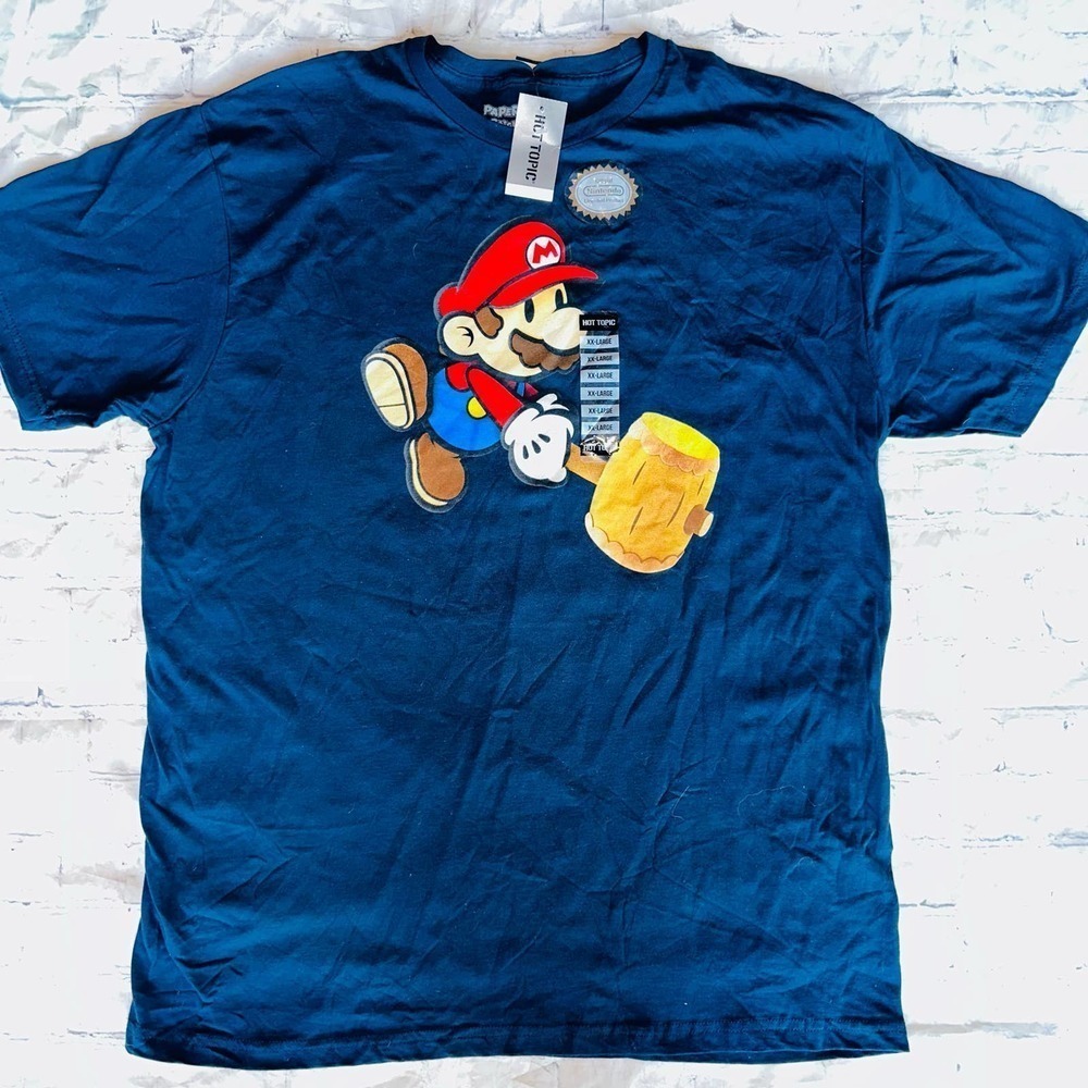 NWT Unisex Adult XXL Nintendo Mario Brothers Graphic SS TShirt 2015